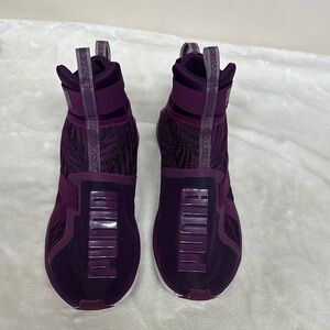 Puma Purple Fierce  Athletic High-Top Shoes Running